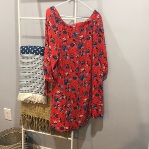 Beautiful over the shoulder dress by Dalia